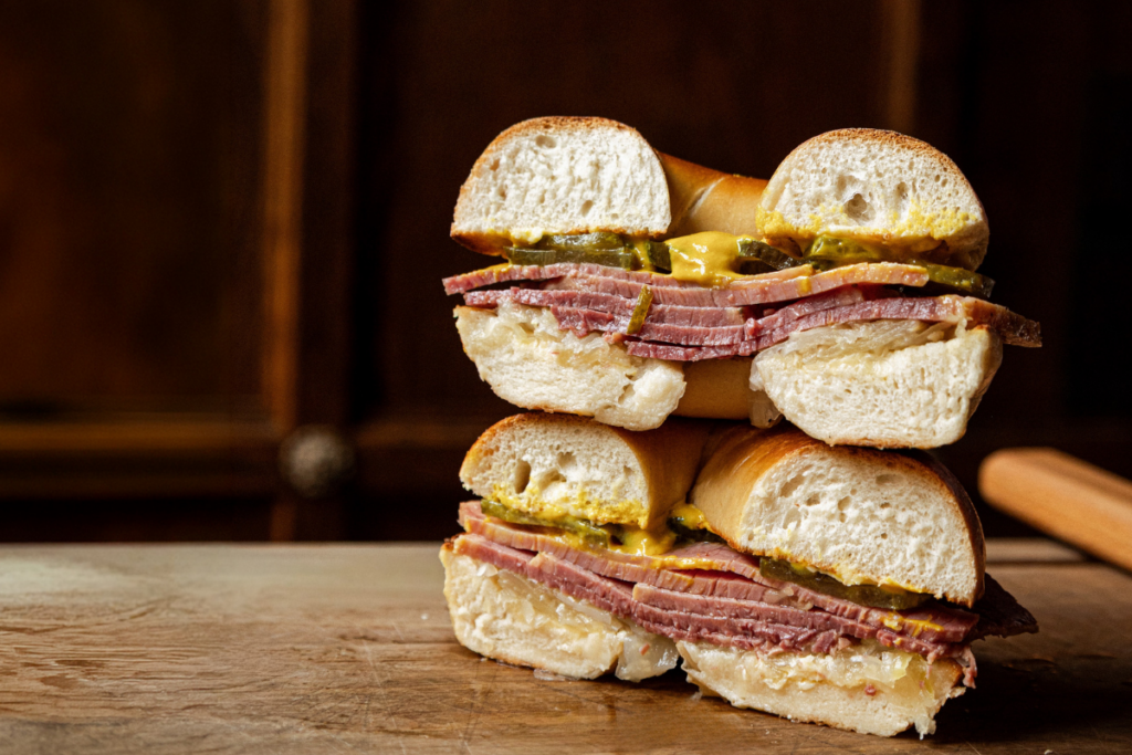 Salt Beef Bagel