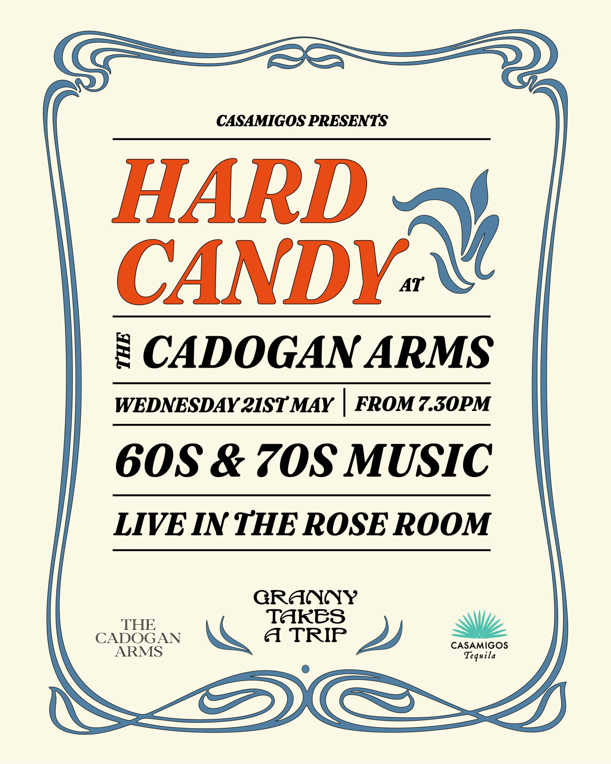 Chelsea in Bloom. Poster Hard Candy